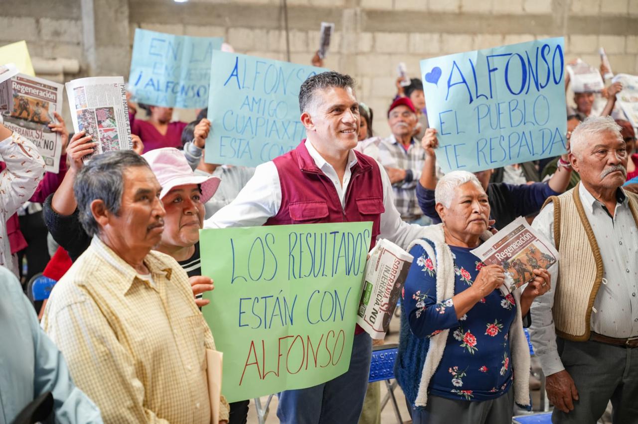 Mensaje de unidad y cercanía sigue ganando terreno para Alfonso Sánchez García